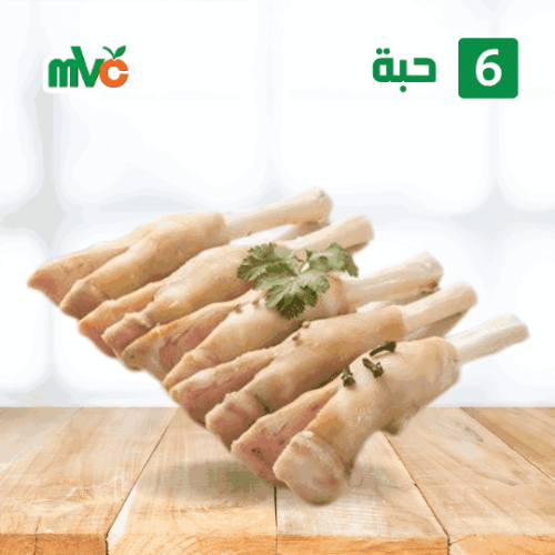 مقادم كوارع خروف مسلوخة 6 حبة