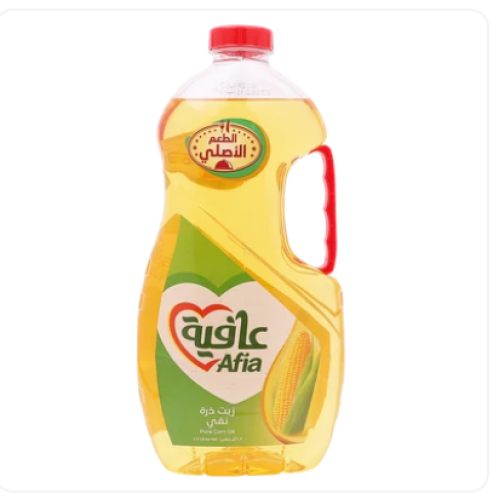 عافية زيت ذرة نقي 2.9 لتر