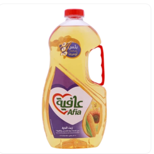 عافيه بلس خليط زيت الذره و دوار الشمس لتعزيز المنا...