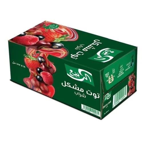 عصير الربيع توت 185 مل شد 18