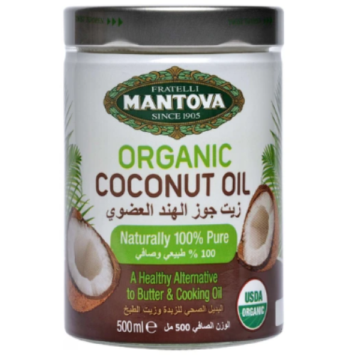 مانتوفا زيت جوز الهند العضوي 500 مل