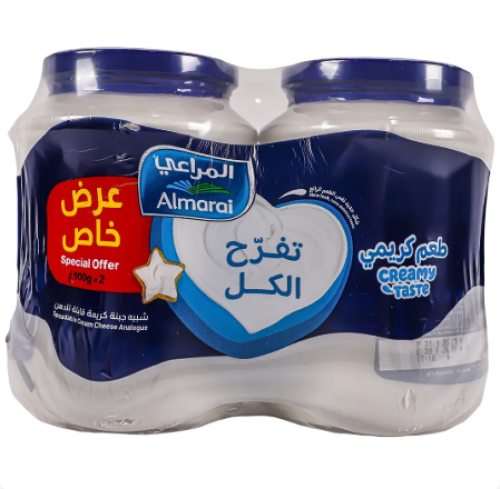 المراعي شبيه جبنة قابلة للدهن بطعم الكريمة 2 حبة 9...