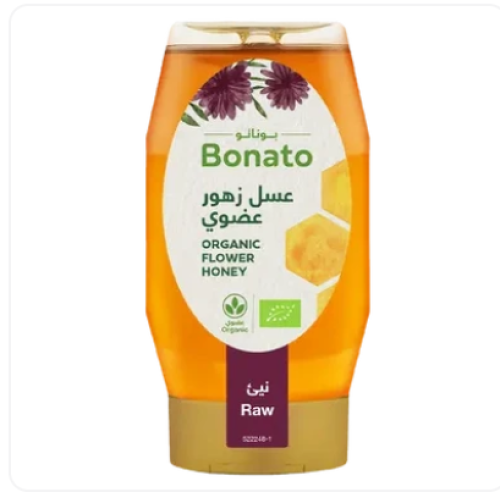 بوناتو عسل الأزهار العضوي 350 جم
