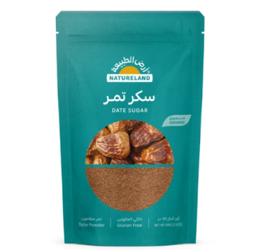 أرض الطبيعة سكر تمر عضوي ٥٠٠جم