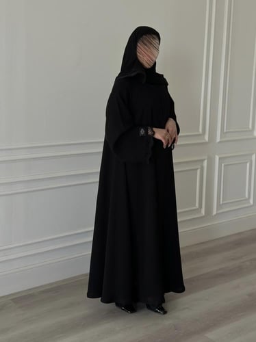 عباية كلوش قماش(انترنت) اضافه كلفه