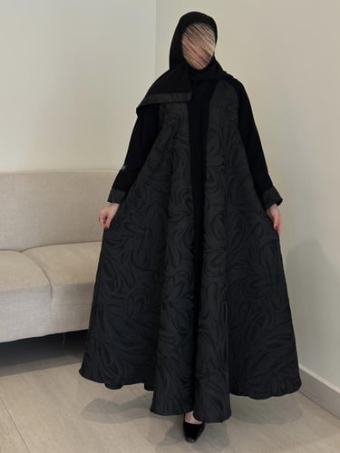 عباية كلوش قماش(جاكار)