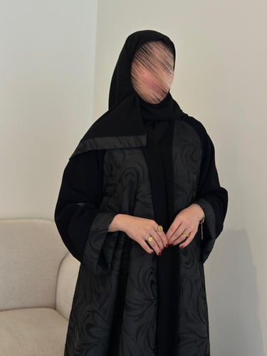 عباية كلوش قماش(جاكار)