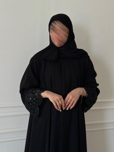 عباية كلوش قماش(انترنت)بكلفة شك