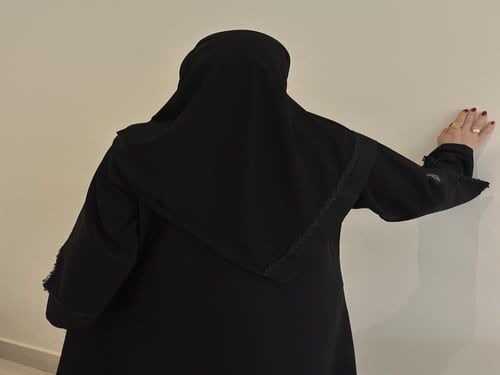 عباية قماش(كريب)نص كلوش بكلفة وقماش مهرجان بالاكما...