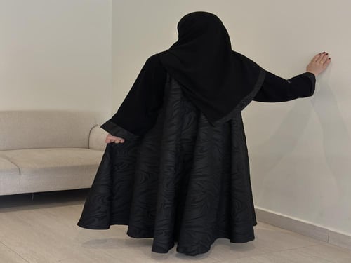 عباية كلوش قماش(جاكار)