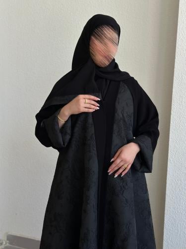 عباية كلوش قماش (جاكار)