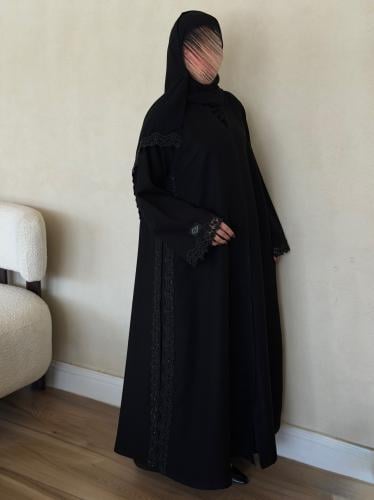 عباية كلوش قماش(كريب)بكلفة شك