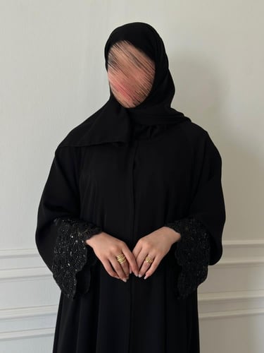 عباية كلوش قماش(انترنت)بكلفة شك