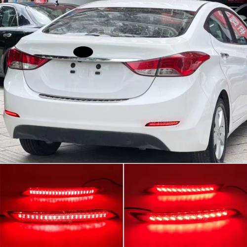 عواكس خلفية مضيئة النترا 2012 و 2013 LED