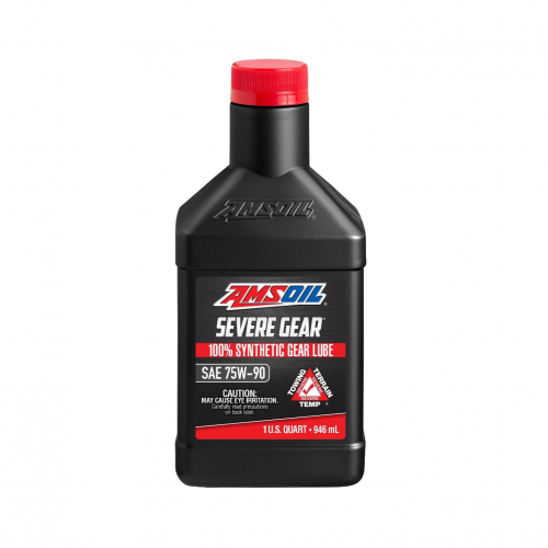 علبه زيت تروس امزاويل AMSOIL 75W90 946ML
