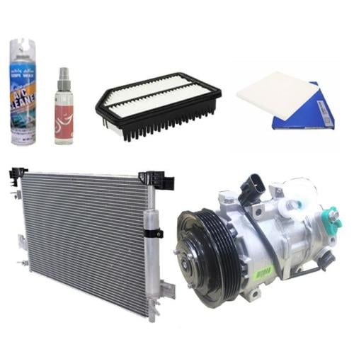 عرض كمبروسر + رديتر +فلاتر + منظف ومعطر مكيف كوري...