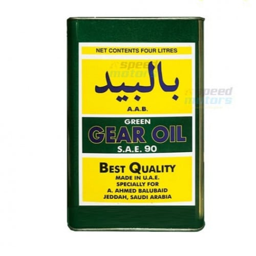 B-SAE90-6X4-زيت جربكس تروس جير عادي 90 بالبيد 4 لت...