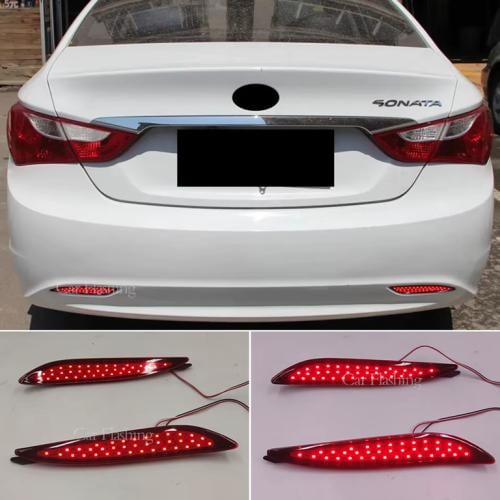عواكس خلفية مضيئة النترا 2012 و 2013 LED