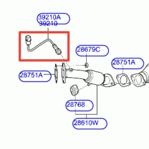 حساس الشكمان النترا 2016 الى 2017 اصلي 392102ECC0