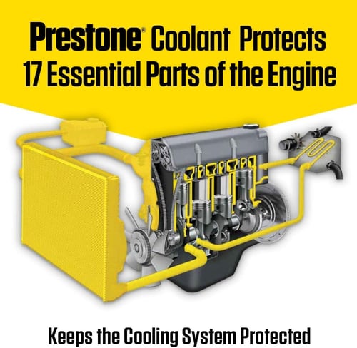 ماء برستون اخضر Prestone 50/50 Extended Life Predi...