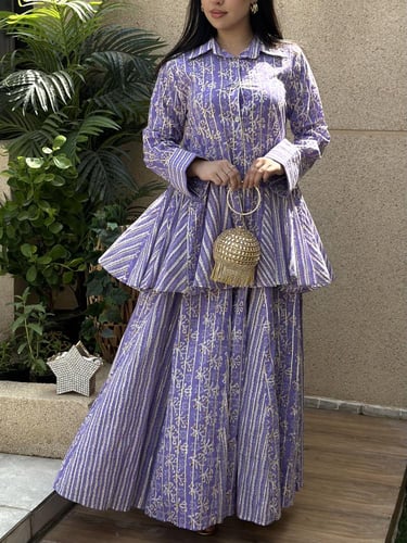 طقم تنوره وبلوزه