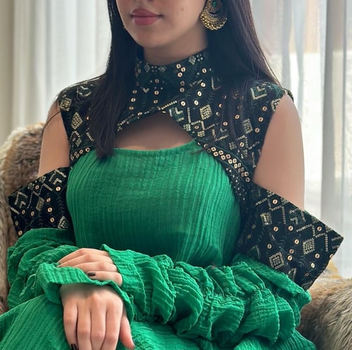 جلابيه اخضر