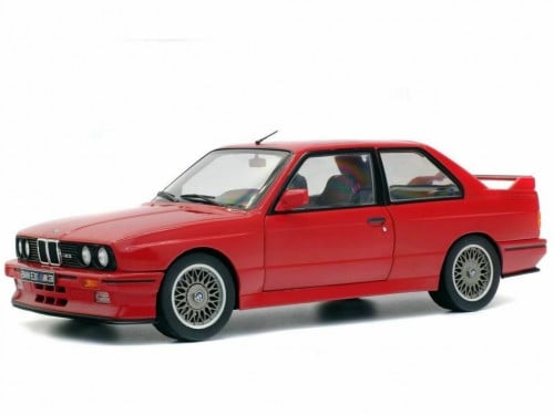 BMW M3 E30 Sport Evo 1990 Red 1:18 Solido S1801502