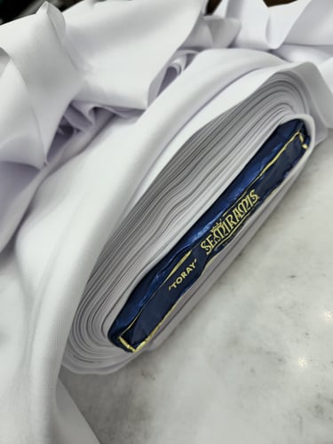 قماش ياباني أبيض (سمير أميس)