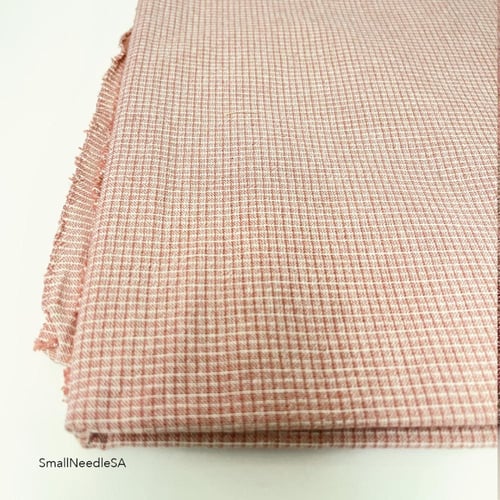 قماش بنقشة مربعات صغيرة / متر