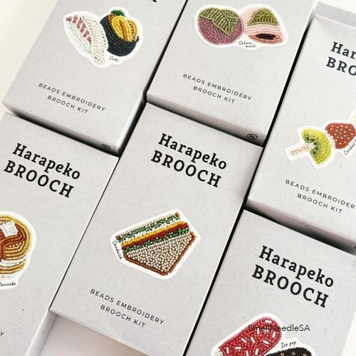 مجموعة تطريز بروش ساندويش من Miyuki