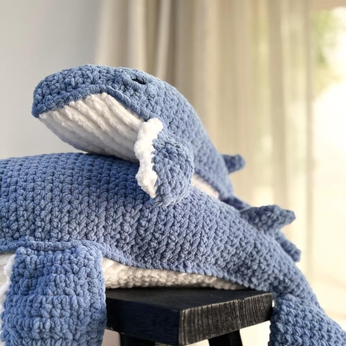 الحوت الأحدب حجم صغير