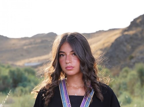 Northern lights in Black