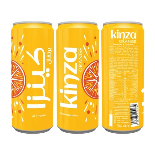 كينزا برتقال - كرتون 250 مل * 30 حبة