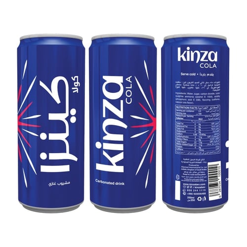 كينزا كولا - كرتون 250 مل * 30 حبة