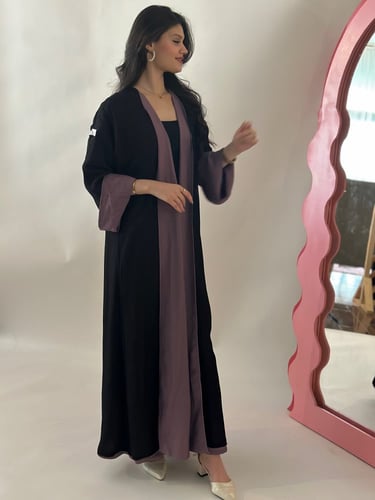 عباية دبل فيس، متوفر عدة الوان، اللون المعروض متوف...