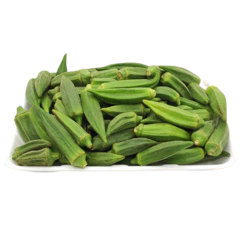 Okra flavored chewing gum