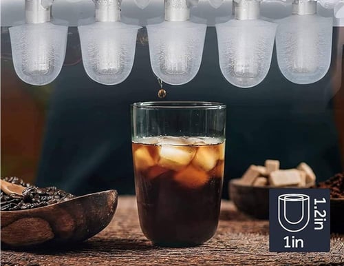 صانعة الثلج الاقتصادية لون اسود