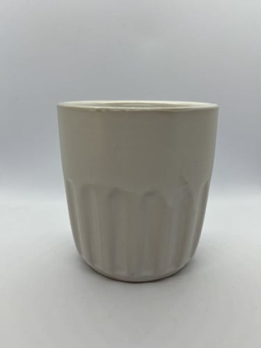 كوب سيراميك ابيض 120مل