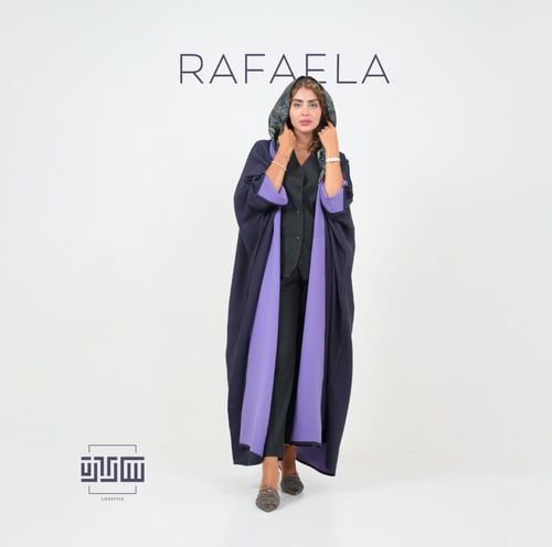 افايلا ... عبايه مصنوعه من اجود انواع الكريب الفرن...