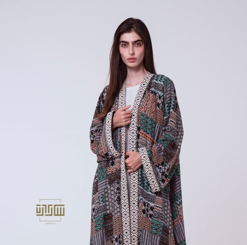 ايرينا ... عبايه مصنوعه من القطن الايطالي الفاخر ا...