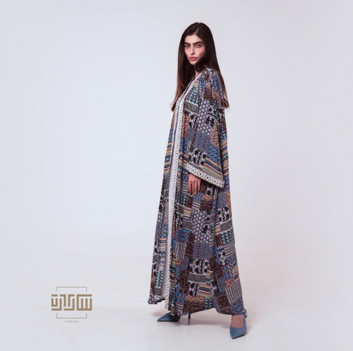 نتالا .. عبايه مصنوعه من القطن الايطالي الفاخر الم...