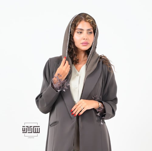 كارولينا ... .... عبايه رسميه مصنوعه من الكريب الف...