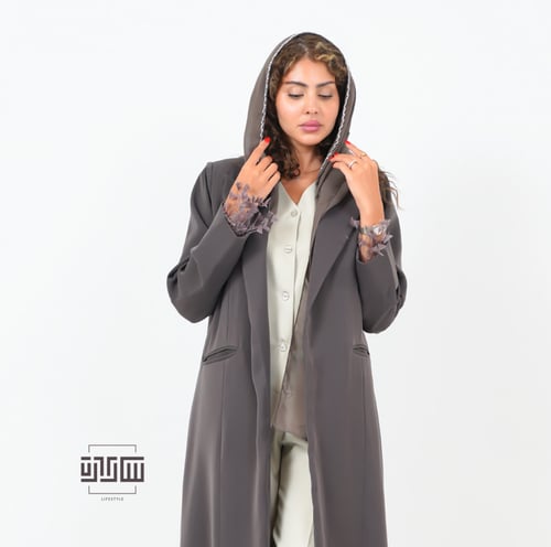 كارولينا ... .... عبايه رسميه مصنوعه من الكريب الف...