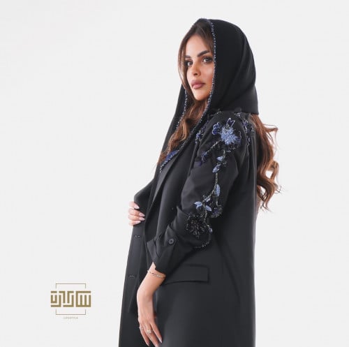 كارينا عبايه بلايزر مع تطريز فاخر