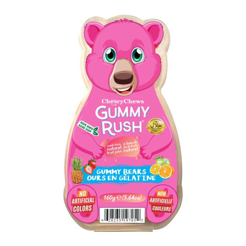 GUMMY RUSH GUMMY BEARS 160G / جامي راش جيلي بيرز 1...