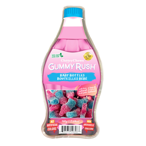 GUMMY RUSH BABY BOTTLE 160G / جامي راش بنكهة العلك...
