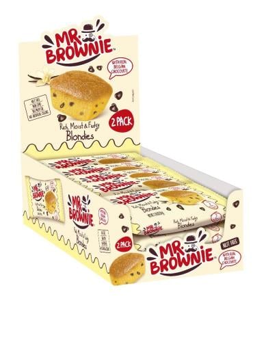 MR-BROWNIE BLONDIES BROWNIES WITH BELGIAN CHOCOLAT...