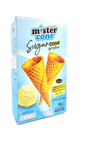 MR.CONE SUGAR CONE 144G (12 PCS) / مستر كون بسكوت...