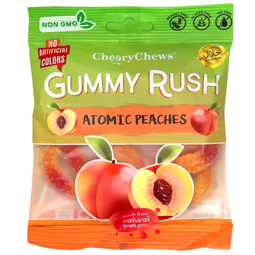جامي راش خوخ / Gummy Rush Atomic Peaches