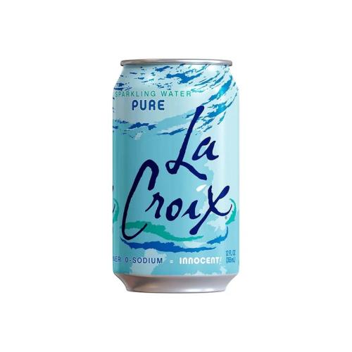 LA CROIX PURE SPARKLING WATER 355ML / مياه لا كروا...